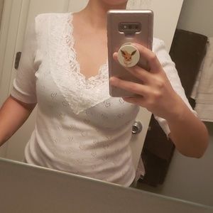 Vintage lace top 🌻